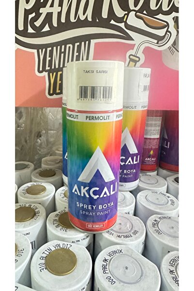 Permolit Akçalı Taksi Sarısı Sprey Boya 400Ml
