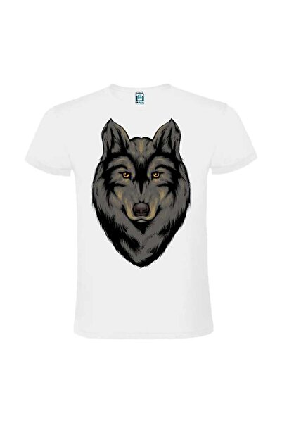 Printees Tricou bărbat - Lup negru