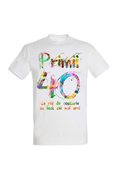 Printees Tricou bărbat - Primii 40 de ani