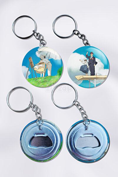 ZipZap Breloc decorativ pentru geantă anime The Wind Rises (2 BUC)