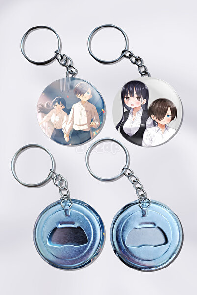 ZipZap حلية مفاتيح على شكل حقيبة أنمي من سلسلة Boku no Kokoro no Yabai Yatsu ...