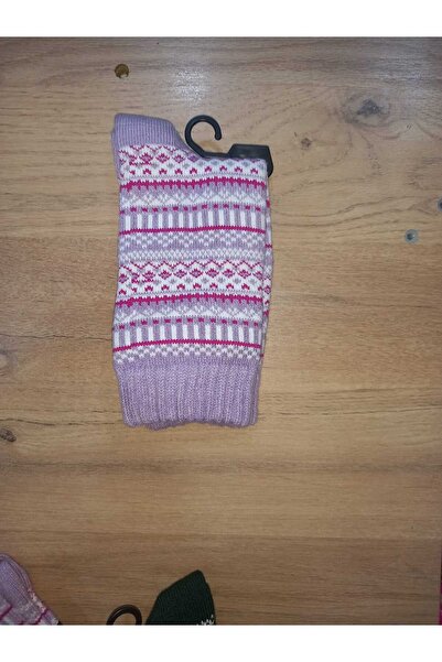 Mikro Wool Socks with Patterned Lining
