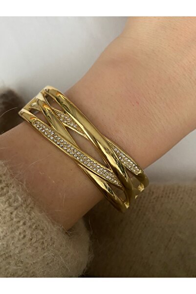 Pinery Jewels Limited Edition - Zircon Stone Steel Non-Tarnish Women's Bracel...