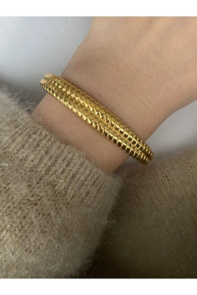 Pinery Jewels إصدار محدود - سوار نسائي من الفولاذ المقاوم للصدأ مرصع بحجر الز...