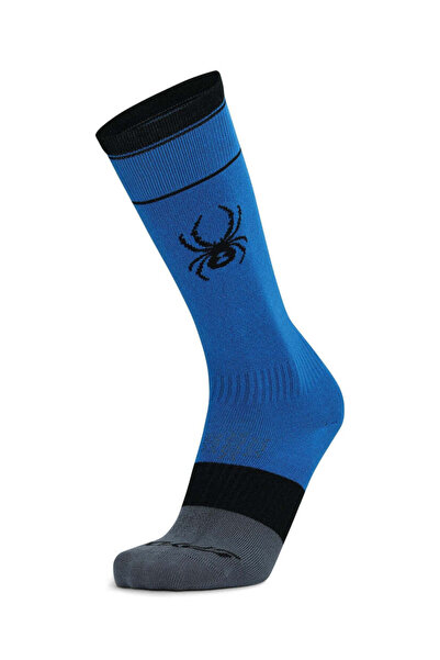 Spyder Pro Liner İnce Erkek Kayak Çorabı - Cobalt