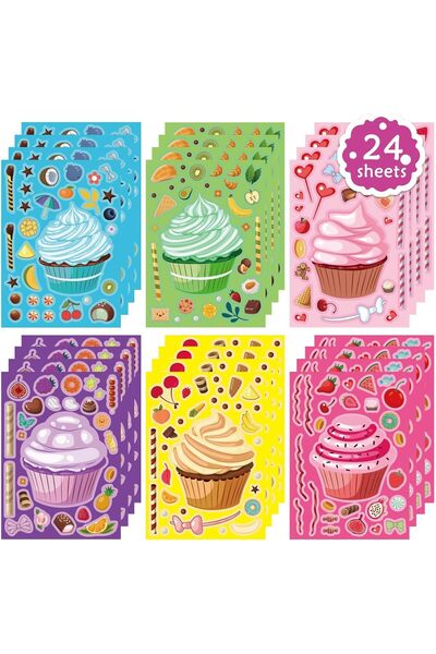 Generic Mikoz Cupcake Stickers