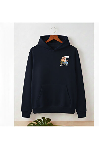 Mayer Butik Unisex Men/Women Tea Drinking Man Colorful Custom B Printed Cotto...