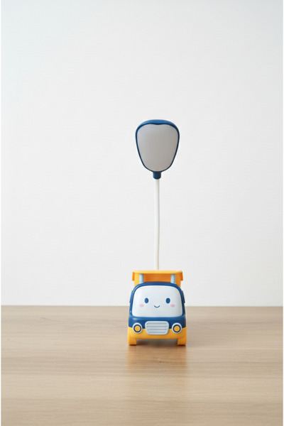 Home Kamyonet Mini Araba Masa Ve Gece Lambası-Kablosuz-Şarj edilebilir