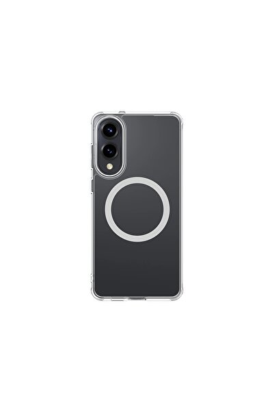 Amazingthing Carcasă magnetică transparentă pentru Samsung Galaxy S25 Edge