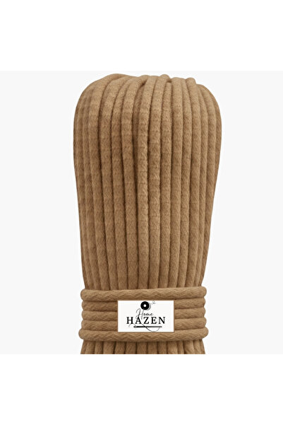 Hazen Home Cotton Cord Rope 4-5 mm 500 Grams / 45-50 m for Making Baskets, Su...