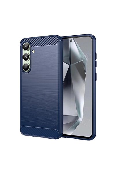 OEM Samsung Galaxy S24 FE Blue Carbon Case