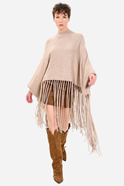 QUİZAS Fringed Knitwear Sweater