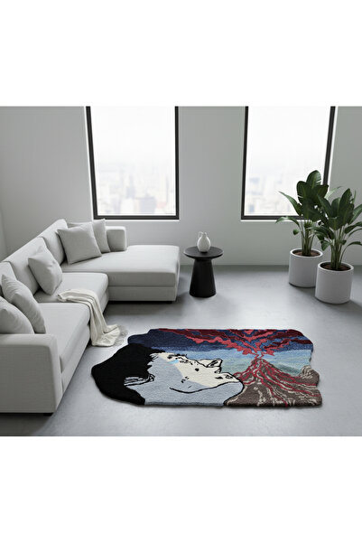 Volcano El Yapımı Tufting Halı