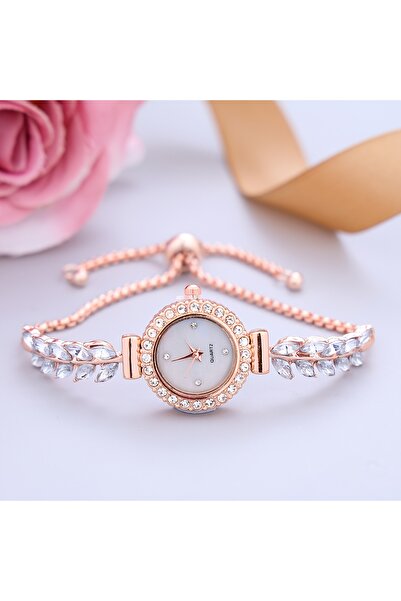 Zümrüt Toystore Quartz Stone Stylish Bracelet Watch