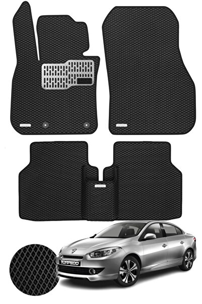 TORPEDO Renault Fluence 2011-2018 Arası Uyumlu Hücreli Premium Eva Paspas Set...