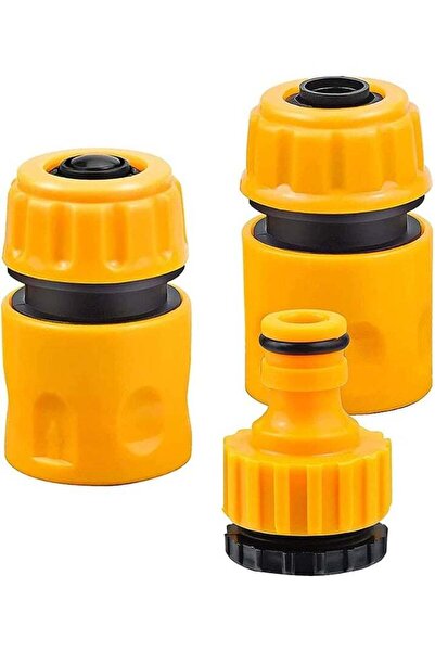 wehand 3PCS Hose Pipe Fitting Quick Water Connector Adaptor