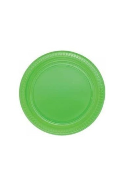 Soyalan 4 قطع أطباق بلاستيكية ملونة 10 لوكس