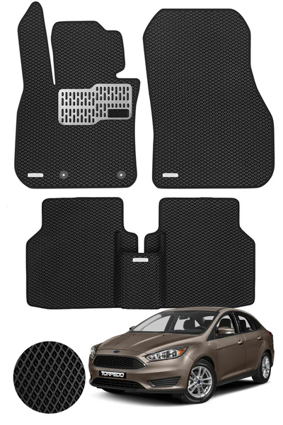 TORPEDO Ford Focus 2018 ve Sonrası Sağ Yolcu Klipssiz Uyumlu Hücreli Premium ...