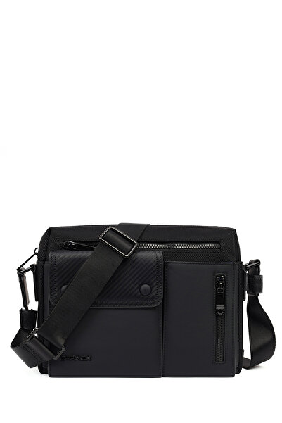 Derimod Men's Black Mini Messenger Bag 25Wbd301114