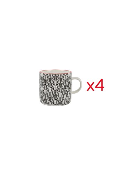 Porland Mix & Match Siyah Kupa 4'lü 250cc