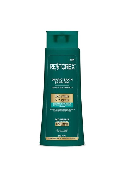 MATMEL 4 قطع شامبو رستوريكس 500 مل كيراتين وأرغان