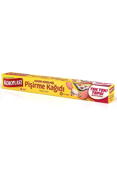 Koroplast 5 قطع من ورق الخبز الجاهز للقطع، عبوة من 16 قطعة