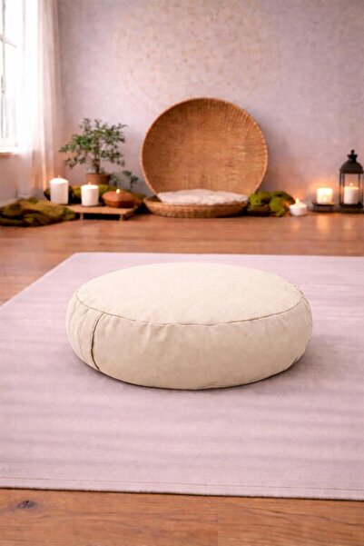 Remege Spor Malzemeleri Zafu joga meditacija min Koža - Okrugla meditacija mi...
