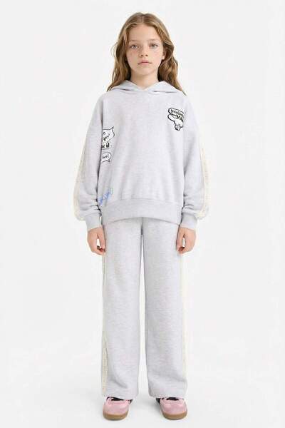 DeFacto Girl's Wide Leg Wide Leg Sweatpants G6833A826Sp