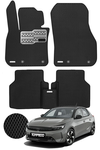 TORPEDO Opel Corsa Elektrikli 2019 ve Sonrası Uyumlu Hücreli Premium Eva Pasp...