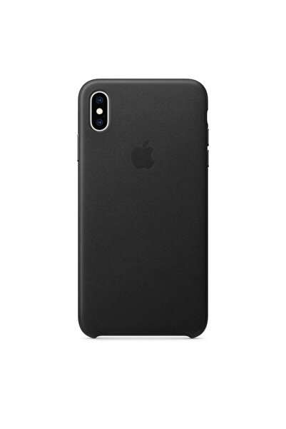Apple Genuine Leather Case for iPhone XS Max, Black - MRWT2ZM/A, Original, Re...