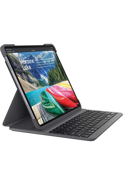 logitech Slim Folio Pro Keyboard Cover for iPad Pro 11" (2018) 1st Gen - Layo...