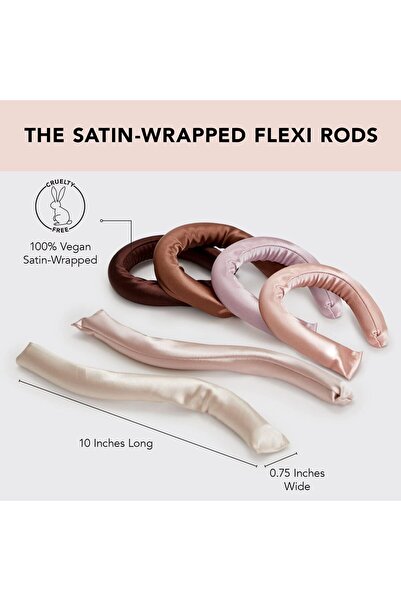 JOYZZZ بكرات تجعيد الشعر بدون حرارة من جويز، 6 قطع