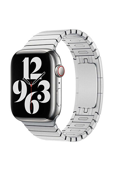 Apple Curea Link Bracelet pt. Watch, Silver, 44/42 mm - MU9A3ZM/A, Originala,...