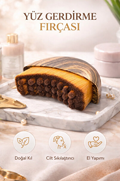 VELORASHILD Premium Yüz Gerdirme Fırçası – Lenfatik Masaj ve Cilt Sıkılaştırı...