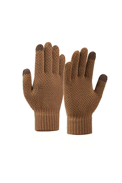 Hurtel Manusi Brodate de Iarna, Compatibile cu Ecran Touchscreen