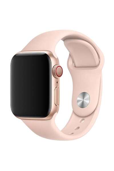Apple Sport Watch Strap S/M & M/L, 42/41/40/38 mm, Pink Sand - 3D990ZM/A, Ori...