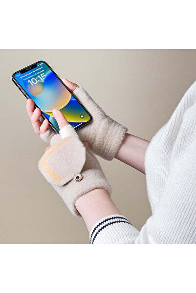 Hurtel Manusi fara Degete pt. Femei & Copii cu Protectie Detasabila