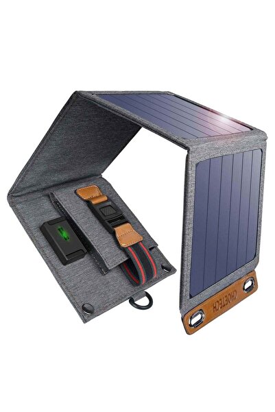 CHOETECH Φορητό ηλιακό πάνελ - 14 W, θύρα USB, πτυσσόμενο, Αδιάβροχο