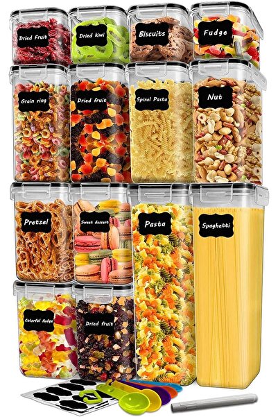 Arabest مجموعة حاويات تخزين الطعام، 14 قطعة