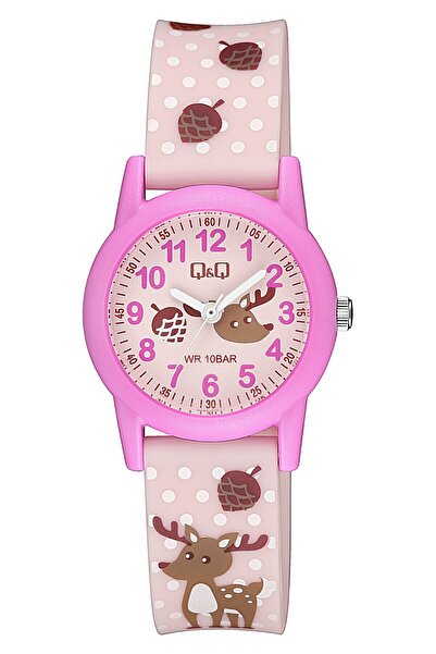 Q&Q ساعة يد للأطفال من الجنسين طراز V22A-015VY