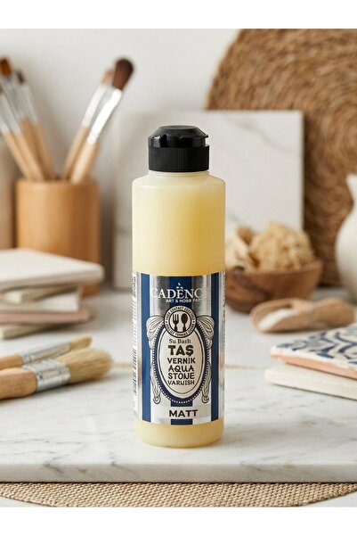 Cadence Taş Vernik Mat 250 ml Tüm Yüzeyler Kokusuz Su Bazlı Akrilik Vernik