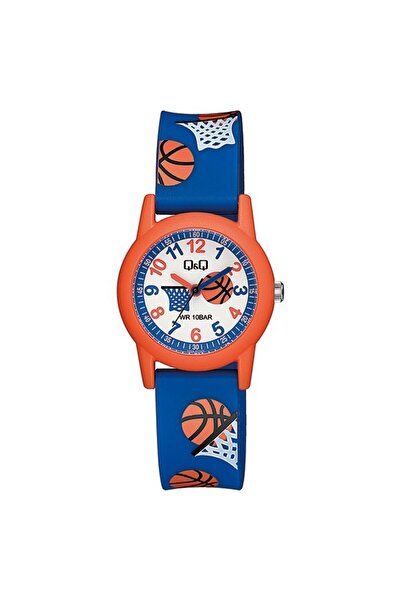 Q&Q ساعة يد للأطفال من الجنسين طراز V22A-011VY