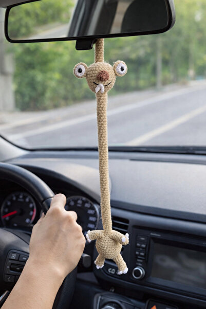 LUXIC CORE El Yapımı Amigurumi Sid | Buz Devri Karakteri, Sevimli Örgü Peluş,...