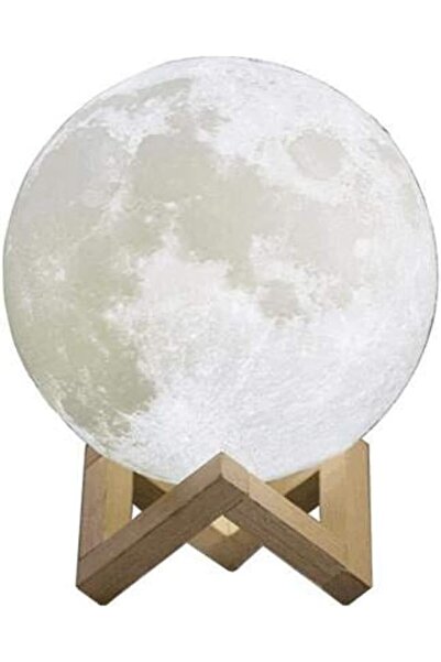 Generic 3D Moon Lamp with Bluetooth Speaker, Night Light for Bedroom, LED Tab...