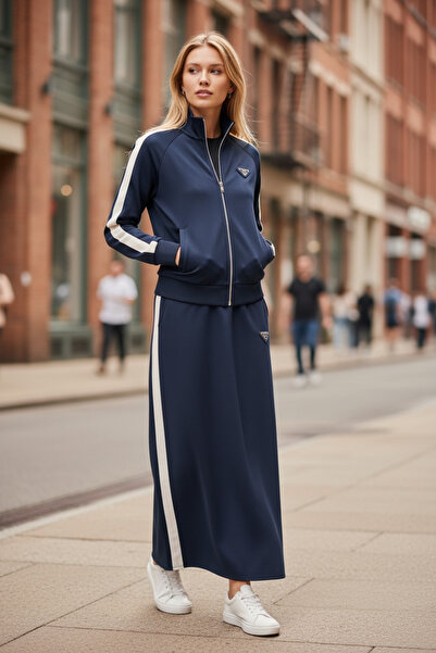 Mymood Bant Detailled Etekli̇ Takim