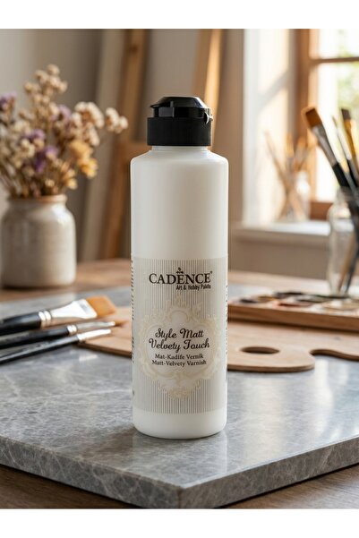 Cadence Kadife Mat Vernik 250 ml Tüm Yüzeyler Kokusuz Su Bazlı Vernik