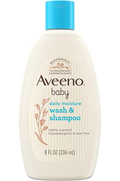 AVEENO غسول الجسم والشامبو اللطيف للأطفال بترطيب يومي