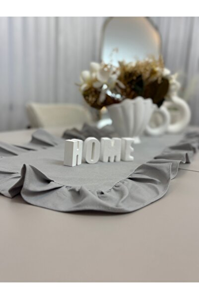 Doğa teks home FIRFIRLI DUCK KETEN RUNNER