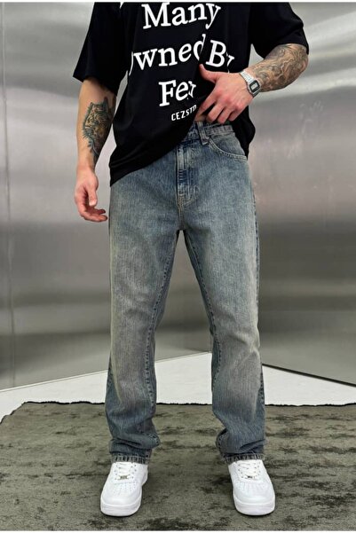 cezstudio Baggy Acid Wash Pantolon