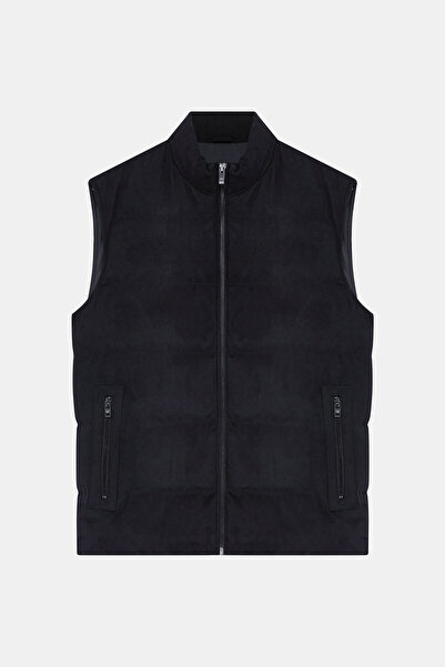 W Collection FERMUARLI SİYAH YELEK